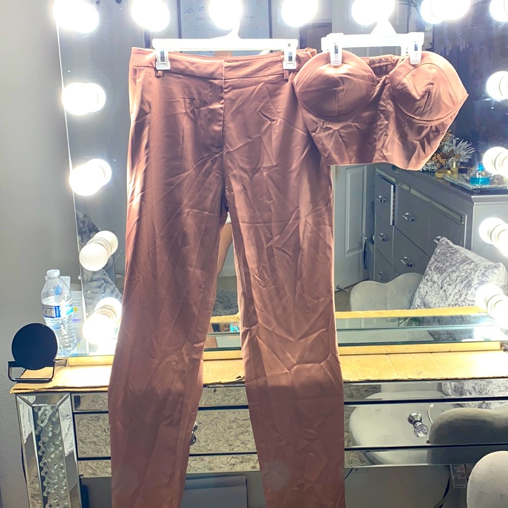 Jluxlabel two piece, satin set